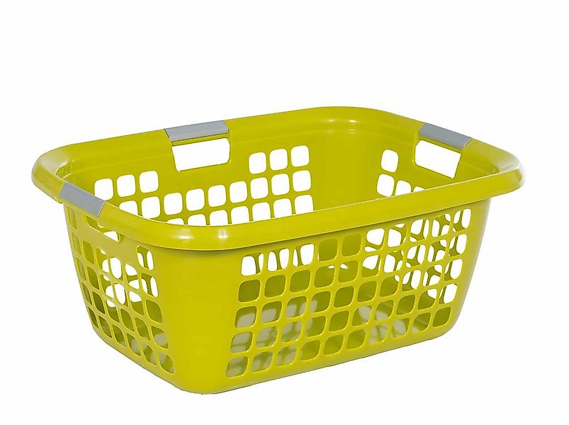 Teko-plastic Wäschewanne Wäschekorb Easy 65L – Kiwi 3 Griffe günstig online kaufen