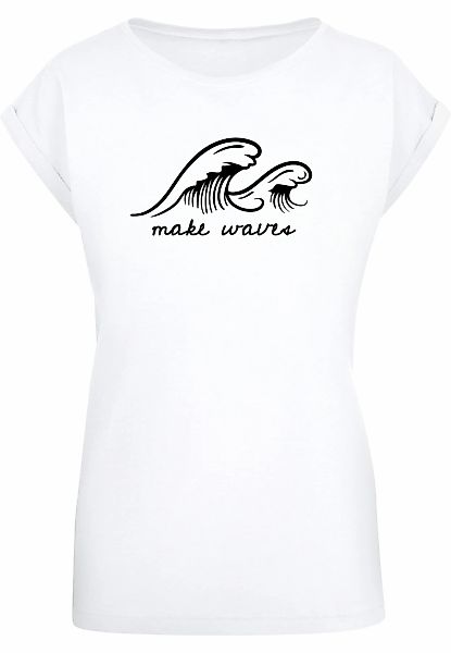 Merchcode T-Shirt "Merchcode Damen Ladies Summer - Make waves T-Shirt", (1 günstig online kaufen