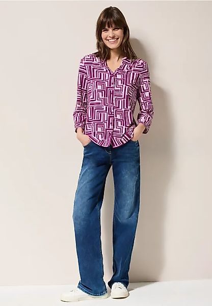 CECIL Blusenshirt mit All-Over Print günstig online kaufen