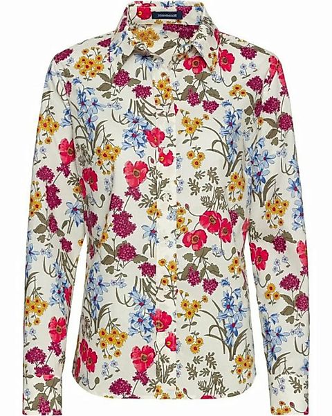 Highmoor Hemdbluse Hemdbluse mit floralem Allover günstig online kaufen