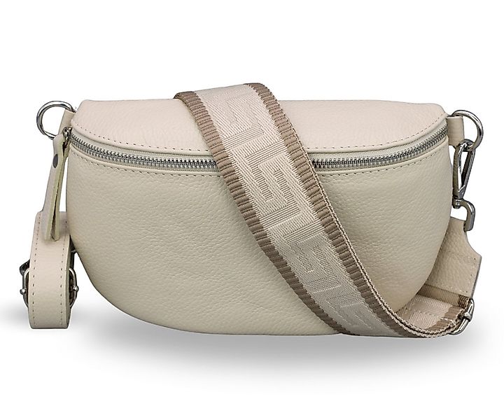 Adel Bags Gürteltasche EMMA Bauchtasche Damen Leder Beige Umhängetasche, Ec günstig online kaufen