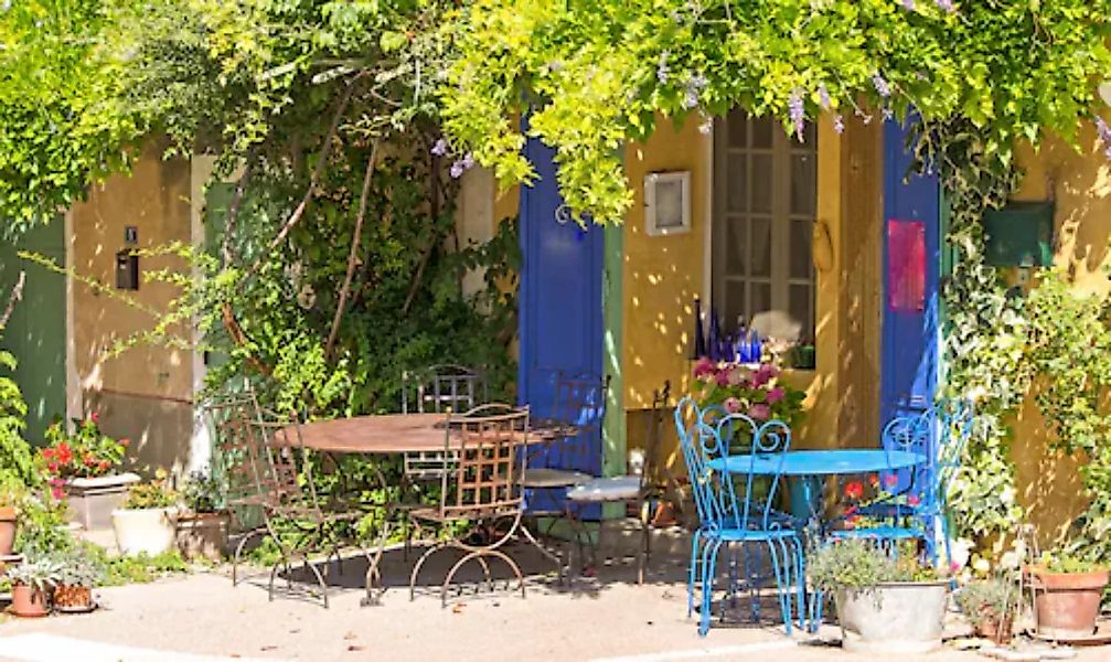 Papermoon Fototapete »Provence Cafe Shop« günstig online kaufen