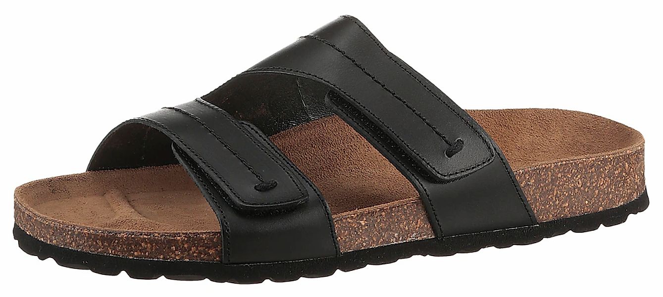 Mans World Pantolette, Schlappen, Sommerschuh, Hausschuh mit vorgeformtem F günstig online kaufen