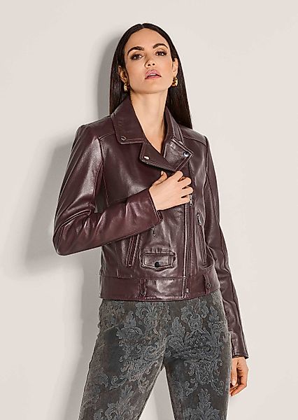 MADELEINE Lederjacke Verkürzte, elegante Lammnappa-Jacke Langarm günstig online kaufen