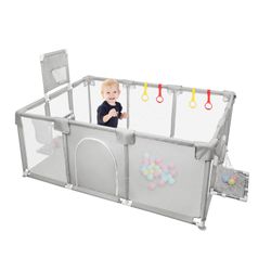 JEOBEST Laufstall Baby Laufgitter - Große günstig online kaufen