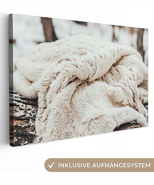 OneMillionCanvasses® Leinwandbild Decke - Weiß - günstig online kaufen