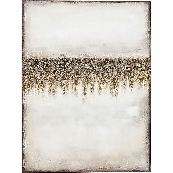 Kare Design Leinwandbild Abstract Fields, Handgemalt günstig online kaufen