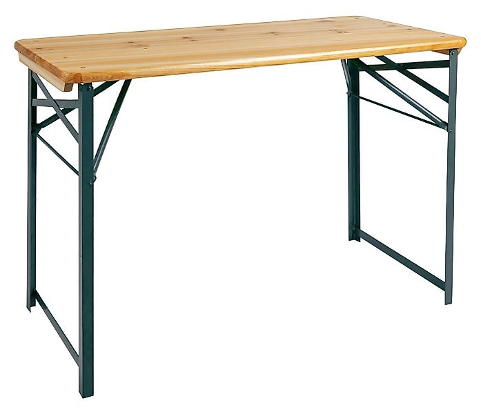 Stagecaptain Bierzeltgarnitur "Hirschgarten" kurzer Bierzelttisch 119 cm, ( günstig online kaufen