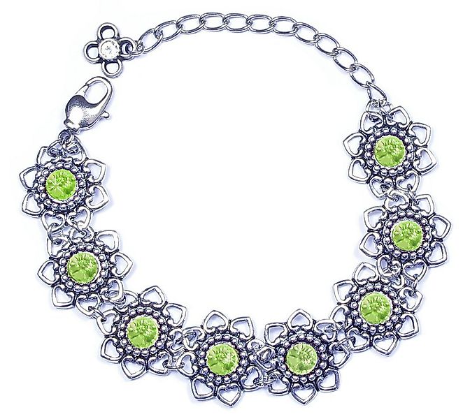 LUISIA® Armband "Leandra" mit Herzblüten und günstig online kaufen