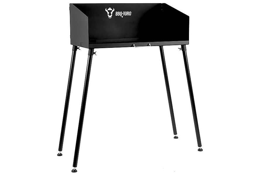 BBQ-Toro Feuertisch Dutch Oven Tisch, mit Windschutz, 75 x 40 cm, Grilltisc günstig online kaufen