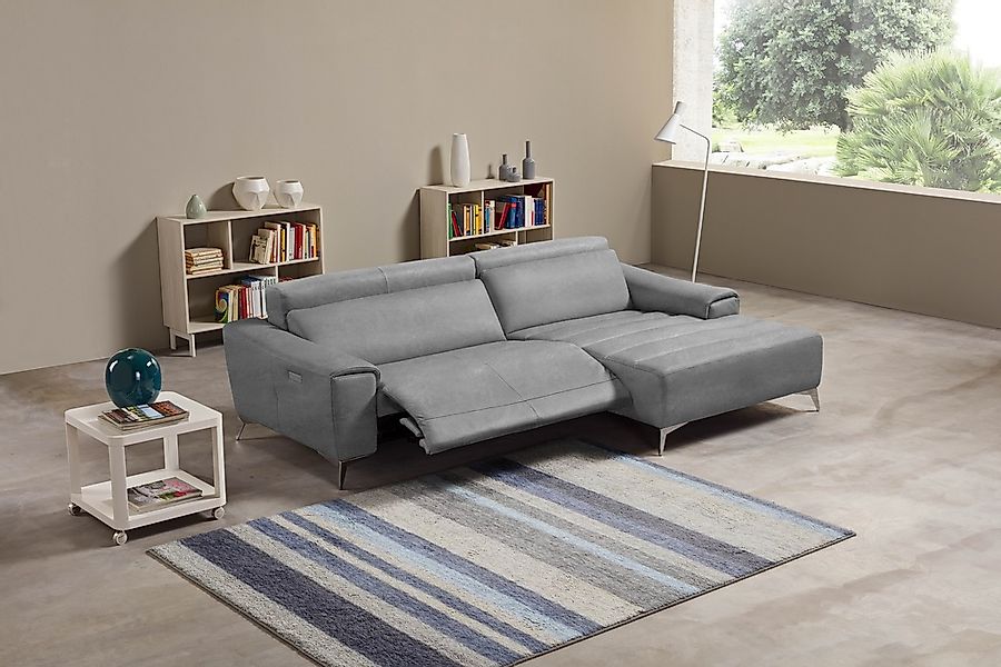 Egoitaliano Ecksofa "Suzette, Designsofa mit hohem Sitzkomfort" mit Recamie günstig online kaufen