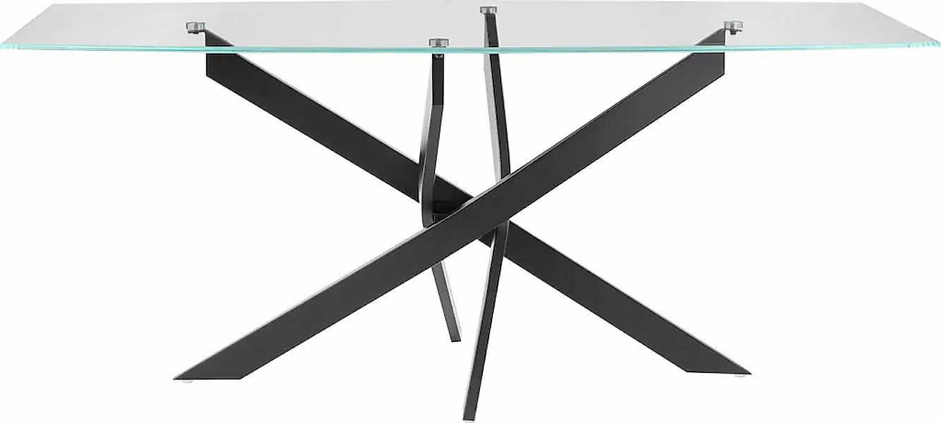 INOSIGN Esstisch "Kairi, TOPSELLER, OTTOs Choice", Glastischplatte, pulverb günstig online kaufen