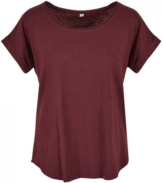 Build Your Brand Rundhalsshirt Damen Long günstig online kaufen