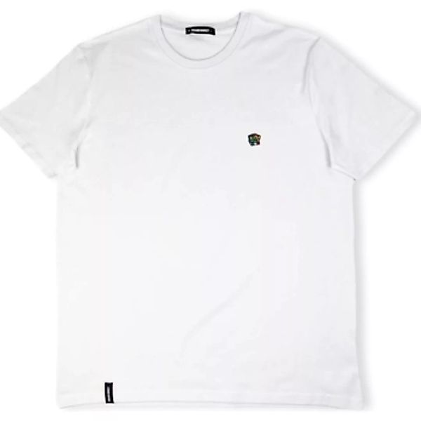 Organic Monkey  T-Shirts & Poloshirts The Great Cubini T-Shirt - White günstig online kaufen