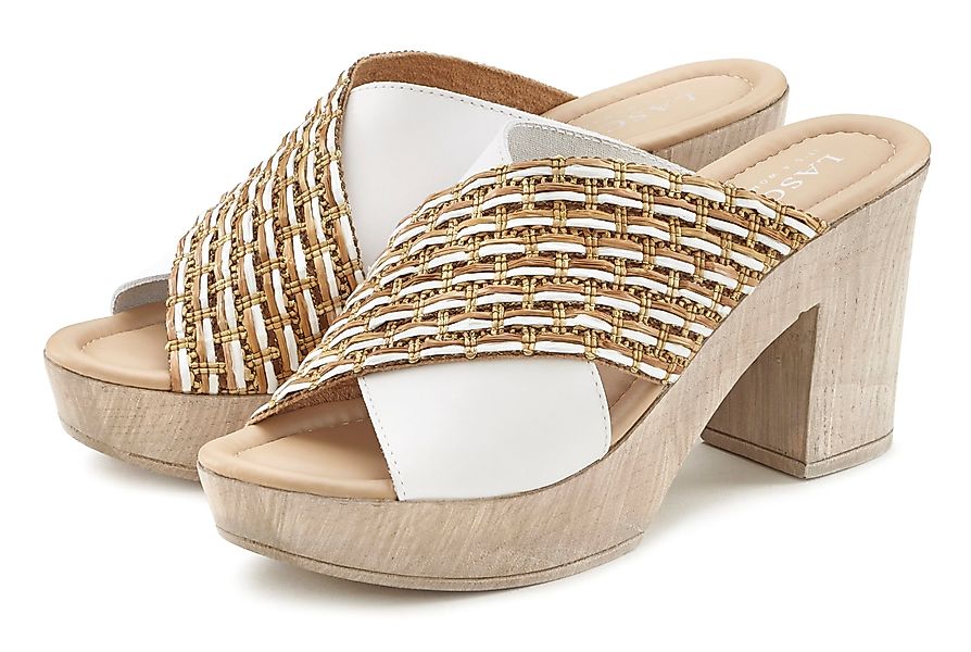 LASCANA Pantolette Mule, Sandale, offener Schuh günstig online kaufen