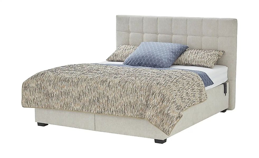 vanDoorn Boxspringbett mit Motor Ohio ¦ beige ¦ Maße (cm): B: 192 H: 129 Be günstig online kaufen