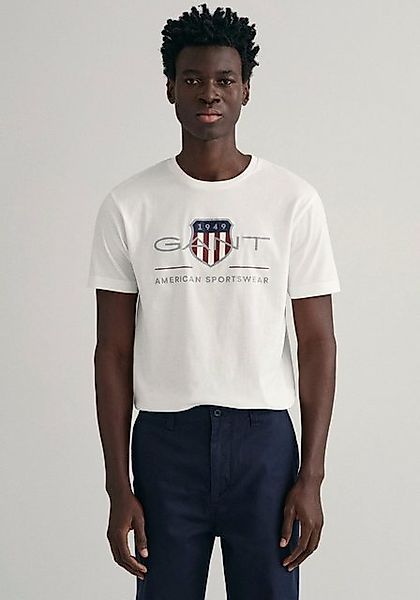 Gant T-Shirt REG ARCHIVE SHIELD SS T-SHIRT mit Logodruck auf der Brust günstig online kaufen