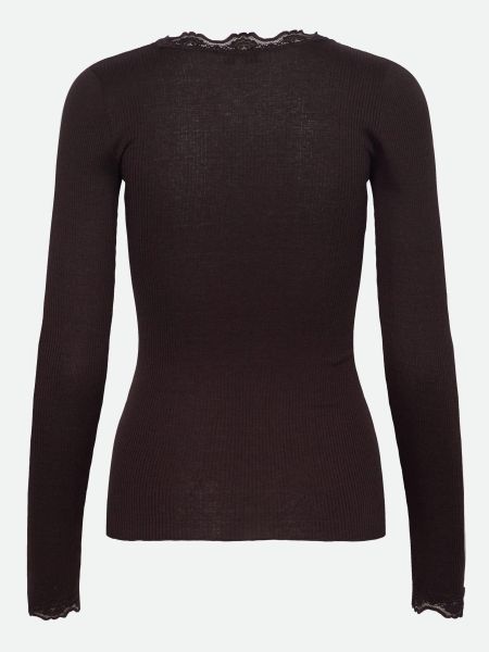 rosemunde Longsleeve Babette silk shirt Langarm, günstig online kaufen