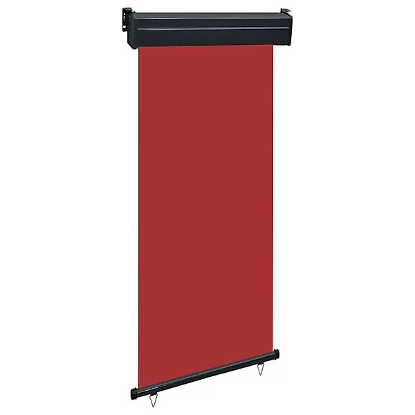 Balkon-seitenmarkise 100 × 250 Cm Rot günstig online kaufen