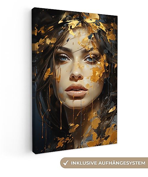 OneMillionCanvasses® Leinwandbild Frau - Porträt - günstig online kaufen