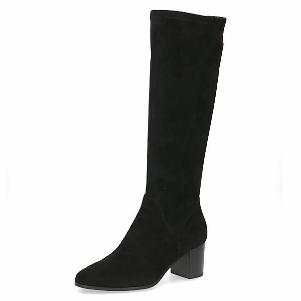 Caprice Stiefel, Blockabsatz, Langschaftstiefel in eleganter, runder Form günstig online kaufen