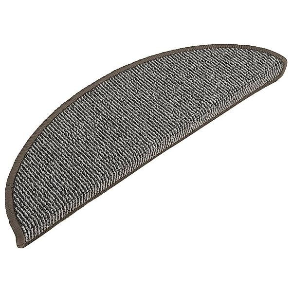 vidaXL Stufenmatte Treppenmatten 15 Stk. Grau günstig online kaufen