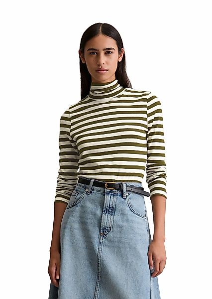 Marc OPolo DENIM Rollkragenshirt, Langarmshirt mit Turtleneck, Slim Fit, ge günstig online kaufen