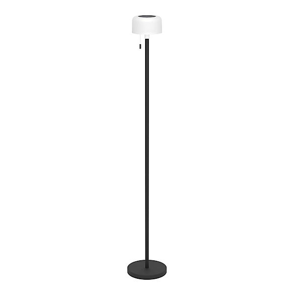 EGLO Solar-LED-RGBW-Stehleuchte MONTAPALMA-L Weiß-Schw. rund m. Zugschalter günstig online kaufen