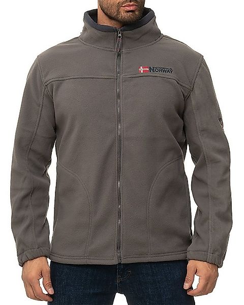 Geographical Norway Fleecejacke Herren Regular Fit Jacke batamazonie Grey X günstig online kaufen