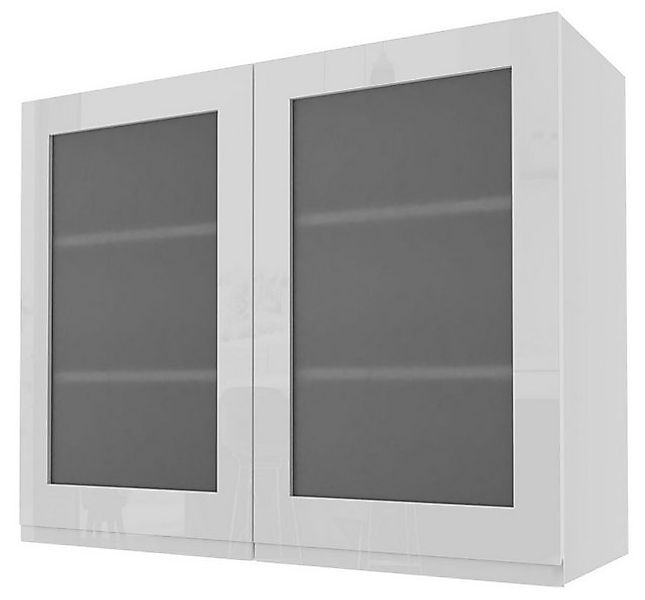 Feldmann-Wohnen Glashängeschrank Florence (Florence, 1-St) 90cm Front- und günstig online kaufen