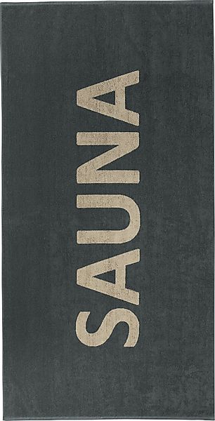 Erwin Müller Saunatuch Saunatuch, Walkfrottier (1-St), günstig online kaufen