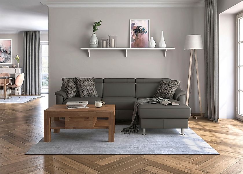 sit&more Ecksofa »Freetown L-Form«, inklusive Kopfteilverstellung und komfo günstig online kaufen