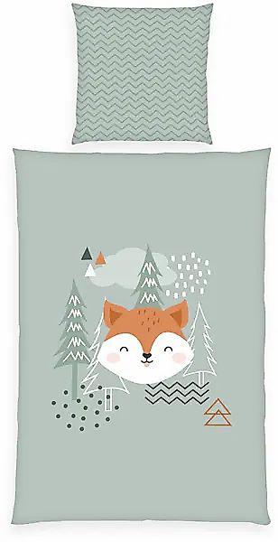 Baby Best Wendebettwäsche »Young Collection Nordic Forest«, mit tollem Wend günstig online kaufen