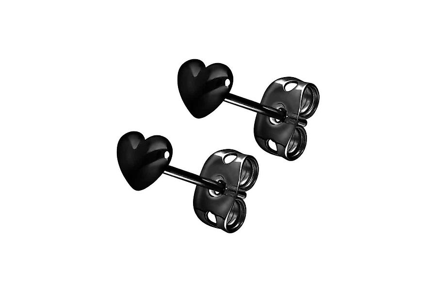 FILANGO Piercing-Set Titan Ohrstecker HERZ (Ohrstecker günstig online kaufen