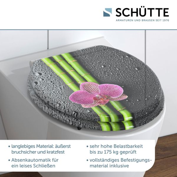 Schütte WC-Sitz Asia, mit Absenkautomatik und günstig online kaufen