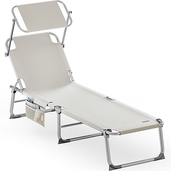 Casaria Gartenliege Ibiza, 1 St., Klappbar günstig online kaufen