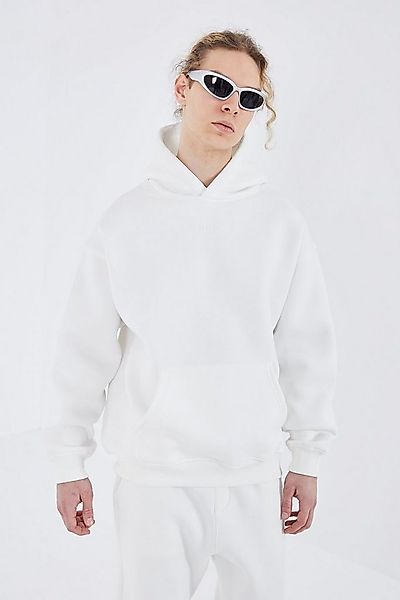 OSSY HOMER Hoodie Oversize Hoodie einfarbig Basic Baumwolle Kapuzenpullover günstig online kaufen