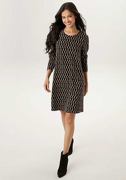 Aniston SELECTED Jerseykleid, in leichter A-Linien-Form - NEUE KOLLEKTION günstig online kaufen