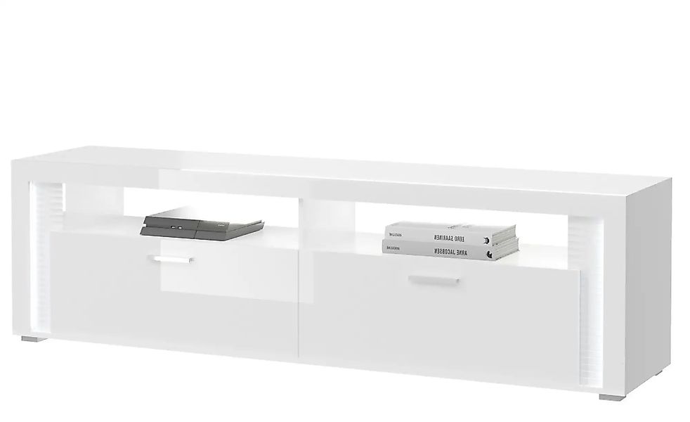 Lowboard  Silville ¦ weiß ¦ Maße (cm): B: 201 H: 58 T: 46.0 Kommoden & Side günstig online kaufen