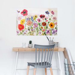 Reinders! Poster Blumenfeld, Hobbyraum - Beige günstig online kaufen