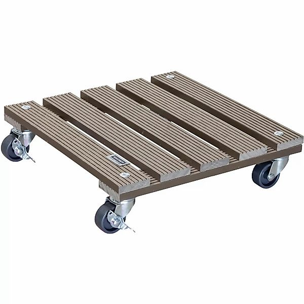 Wagner WPC Pflanzenroller GH 0531 29 cm x 29 cm Taupe FSC® günstig online kaufen