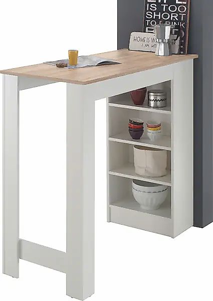 HBZ Bartisch »Mojito, TOPSELLER!«, (Bartisch, Tisch), Bartisch mit Regal be günstig online kaufen