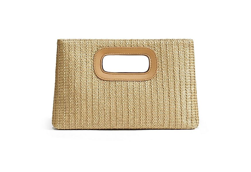 Coonoor Strandtasche Stroh-Clutch für Damen mit Henkel – Sommerhandtasche ( günstig online kaufen