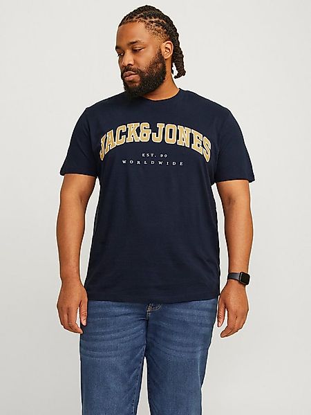 Jack & Jones PlusSize T-Shirt JJECALEB VARSITY TEE SS O-NECK NOOS PLS mit L günstig online kaufen