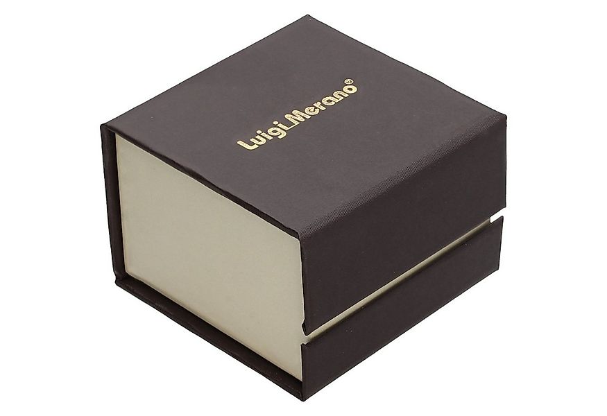 Luigi Merano Goldring mit Saphir und Zirkonia, Gold 375 günstig online kaufen