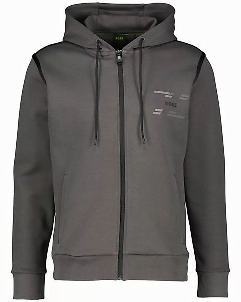 BOSS Sweatjacke Herren Sweatjacke mit Kapuze SAGGY TAPE (1-tlg) günstig online kaufen