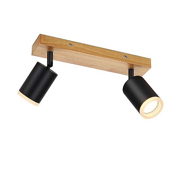 Nettlife Deckenstrahler Schwarz/Weiß Deckenspots Küchenlampe GU10 günstig online kaufen