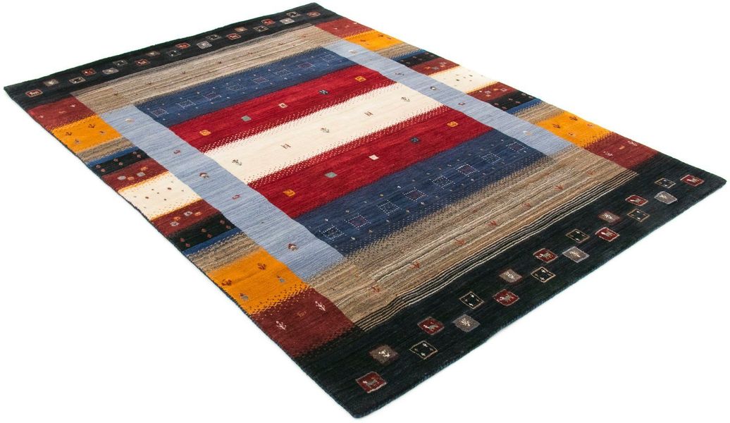 carpetfine Wollteppich "Gabbeh Don, auch als Läufer" rechteckig 15 mm Höhe günstig online kaufen