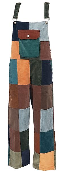 Guru-Shop Relaxhose Cord-Latzhose, Boho Hose, Patchwork günstig online kaufen