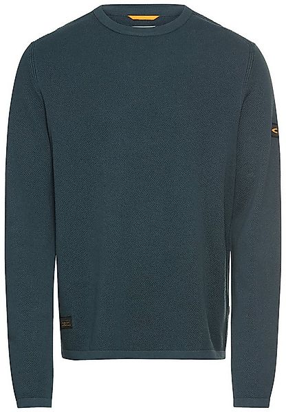 camel active Strickpullover mit Logo Stickerei günstig online kaufen